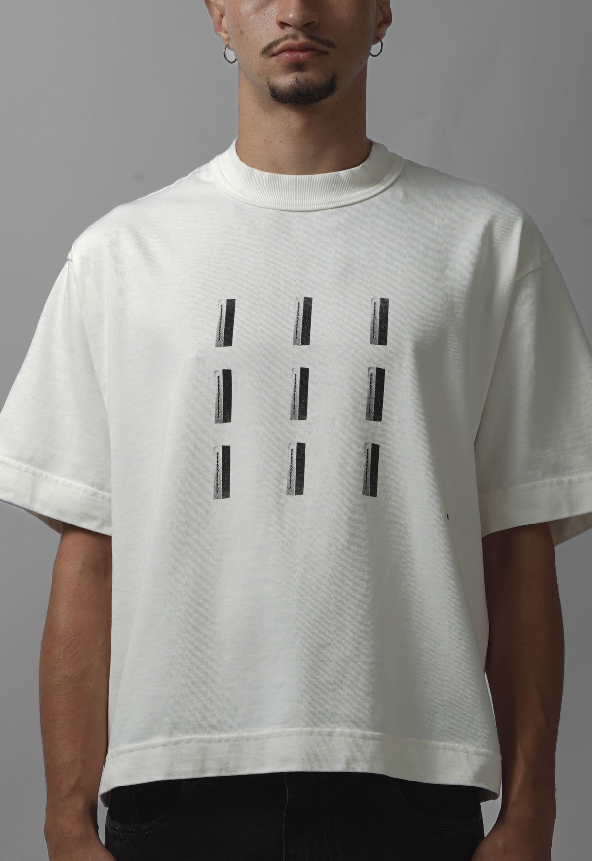 BOXY TEE IRON SIG OFF-WHITE