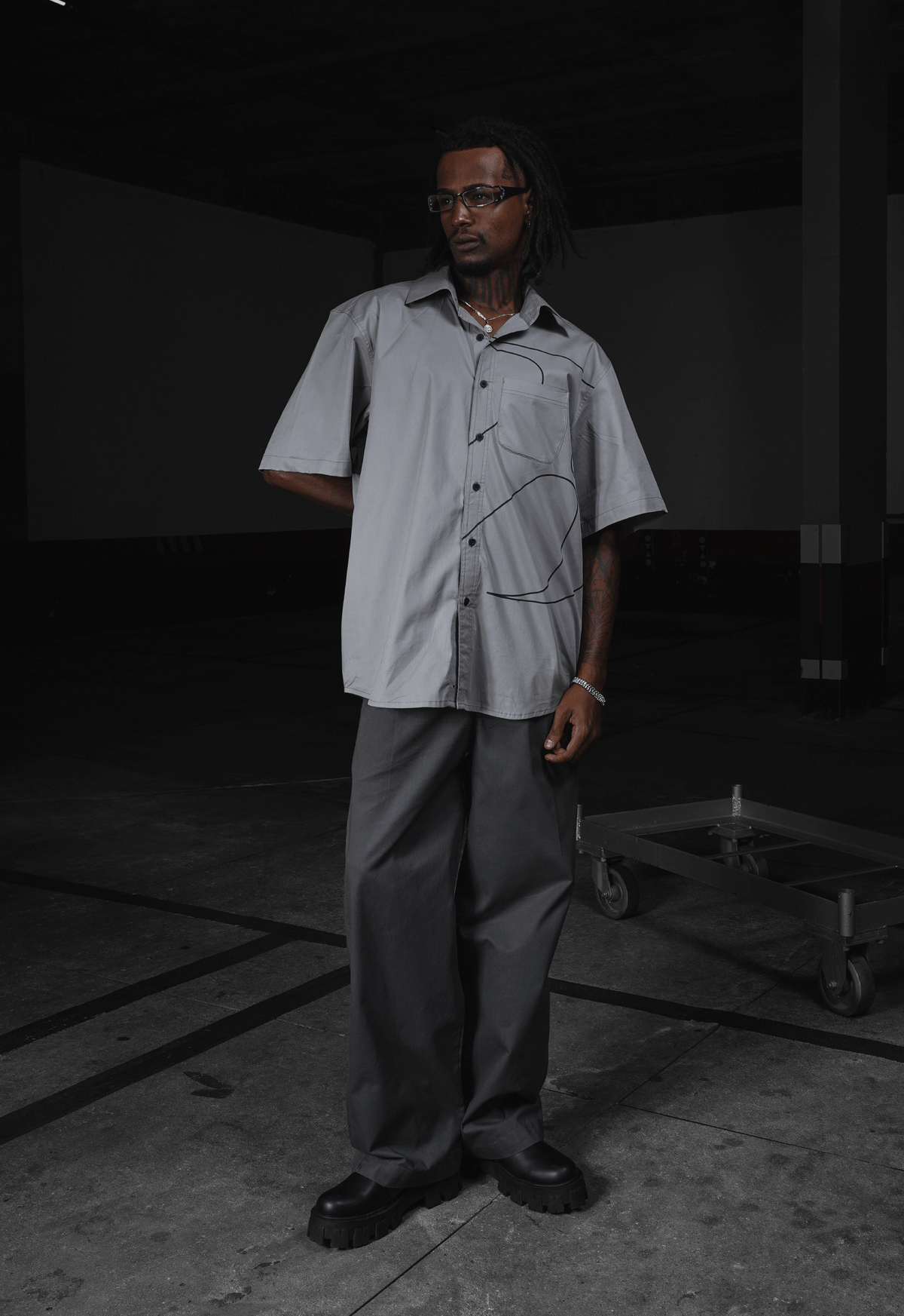 CALÇA ALFAIATARIA ICON CHUMBO