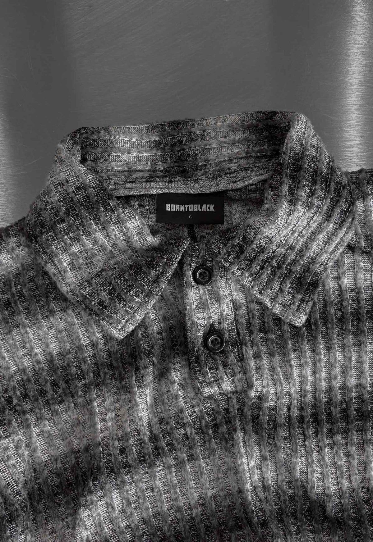 RELAXED TRICOT DEGRADÊ SMOKE