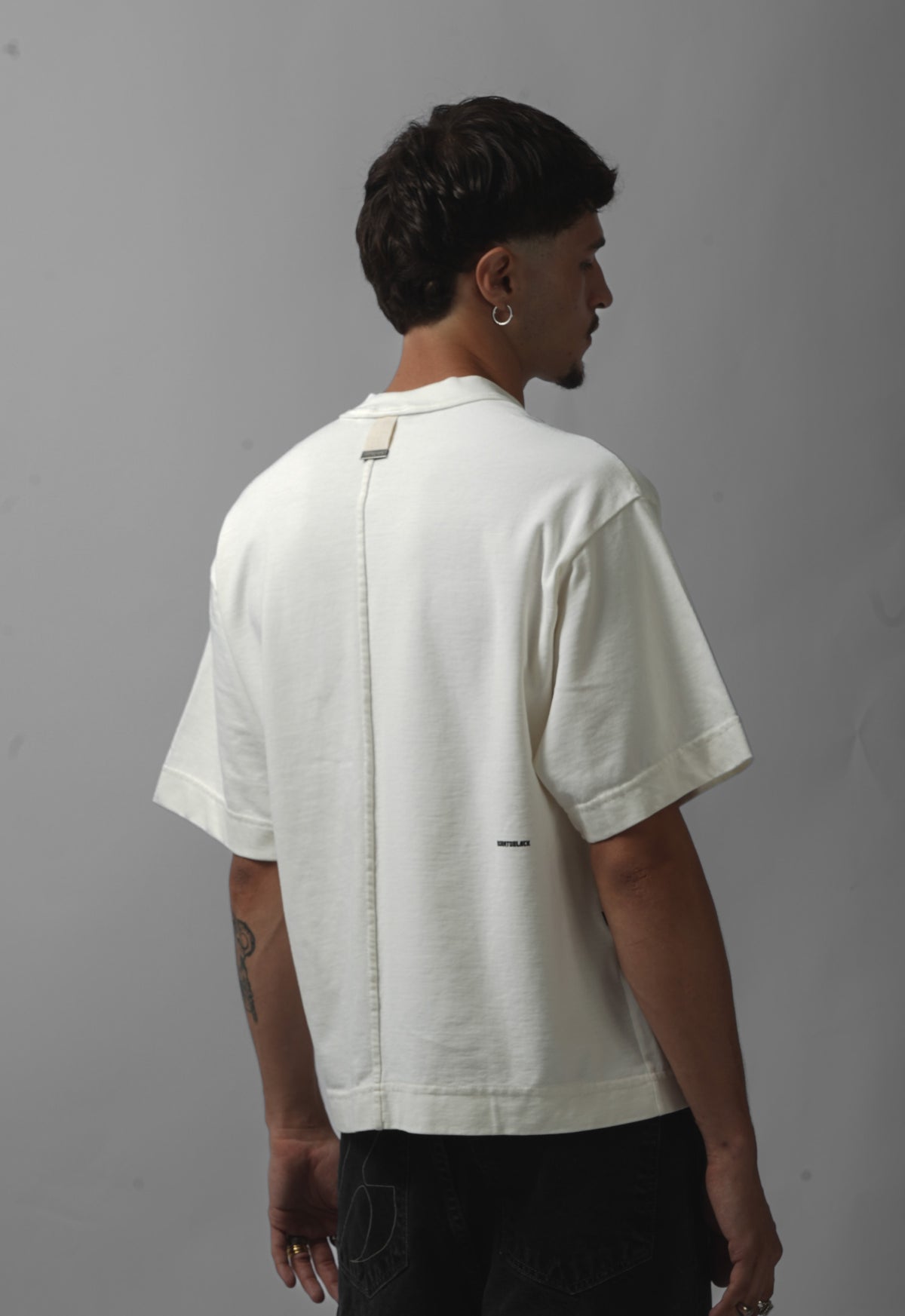 BOXY TEE IRON SIG OFF-WHITE