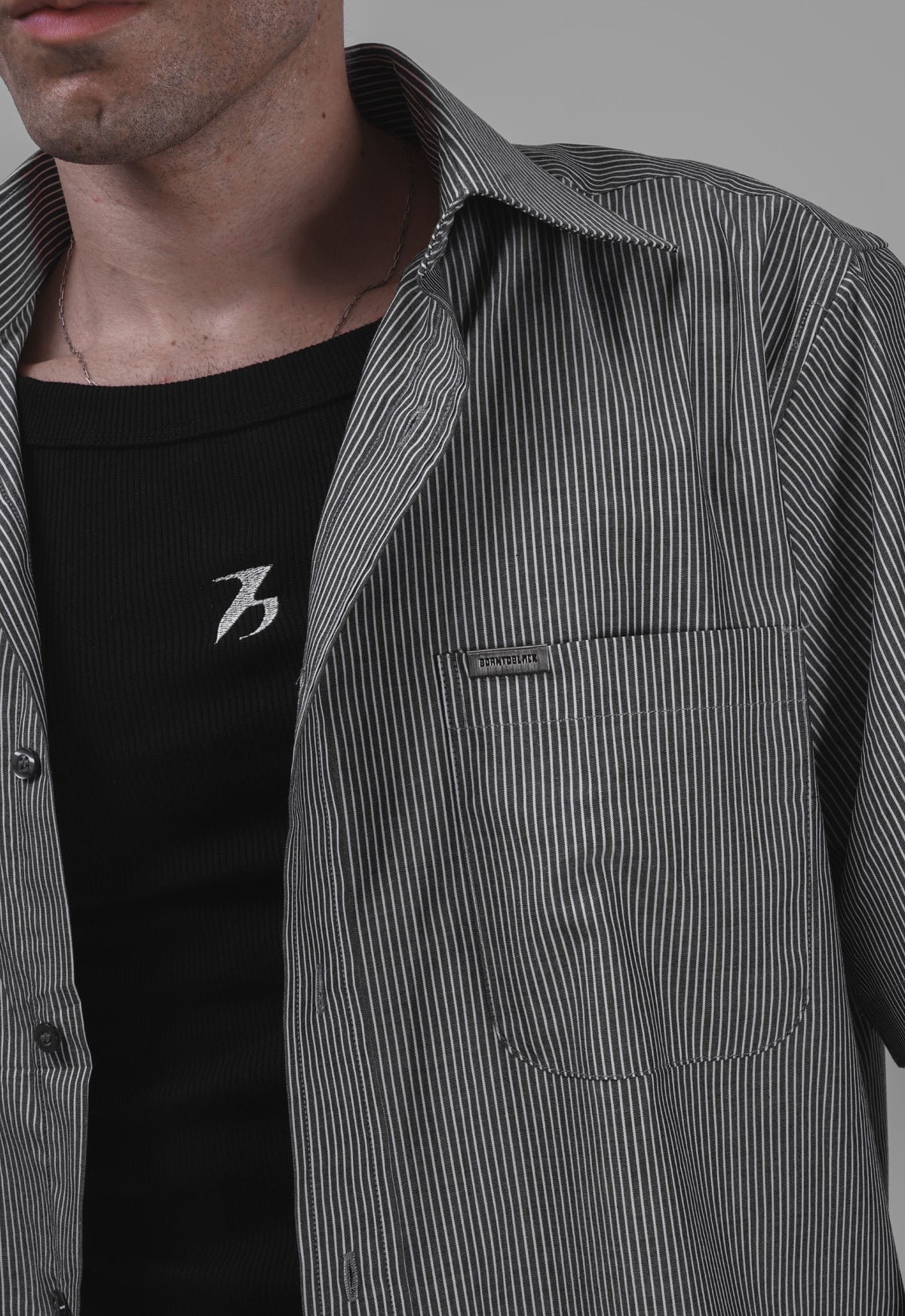 BOXY SHIRT STRIPES SIGNATURE