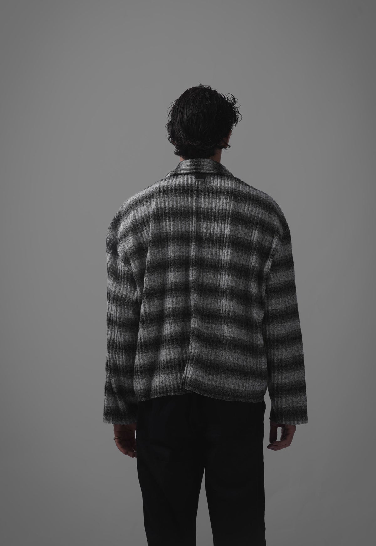 RELAXED TRICOT DEGRADÊ SMOKE