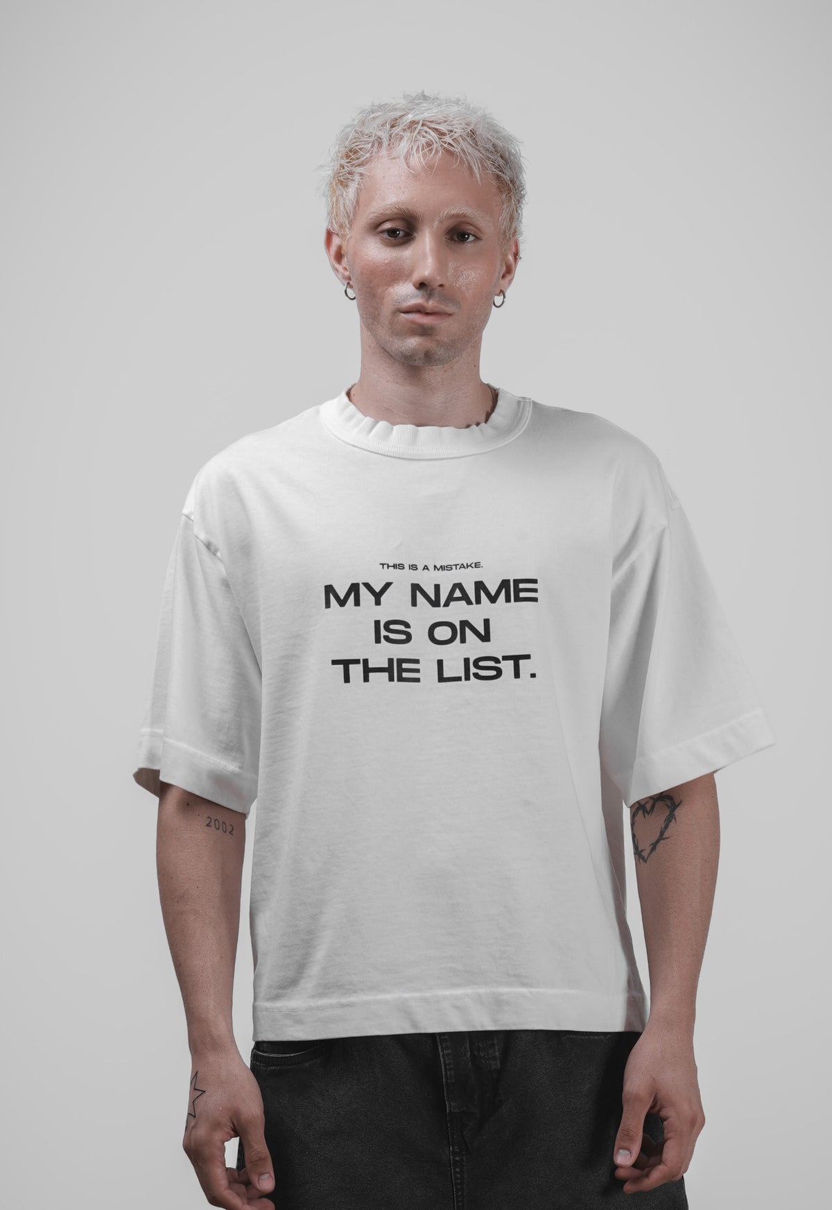 BOXY TEE THE LIST OFF