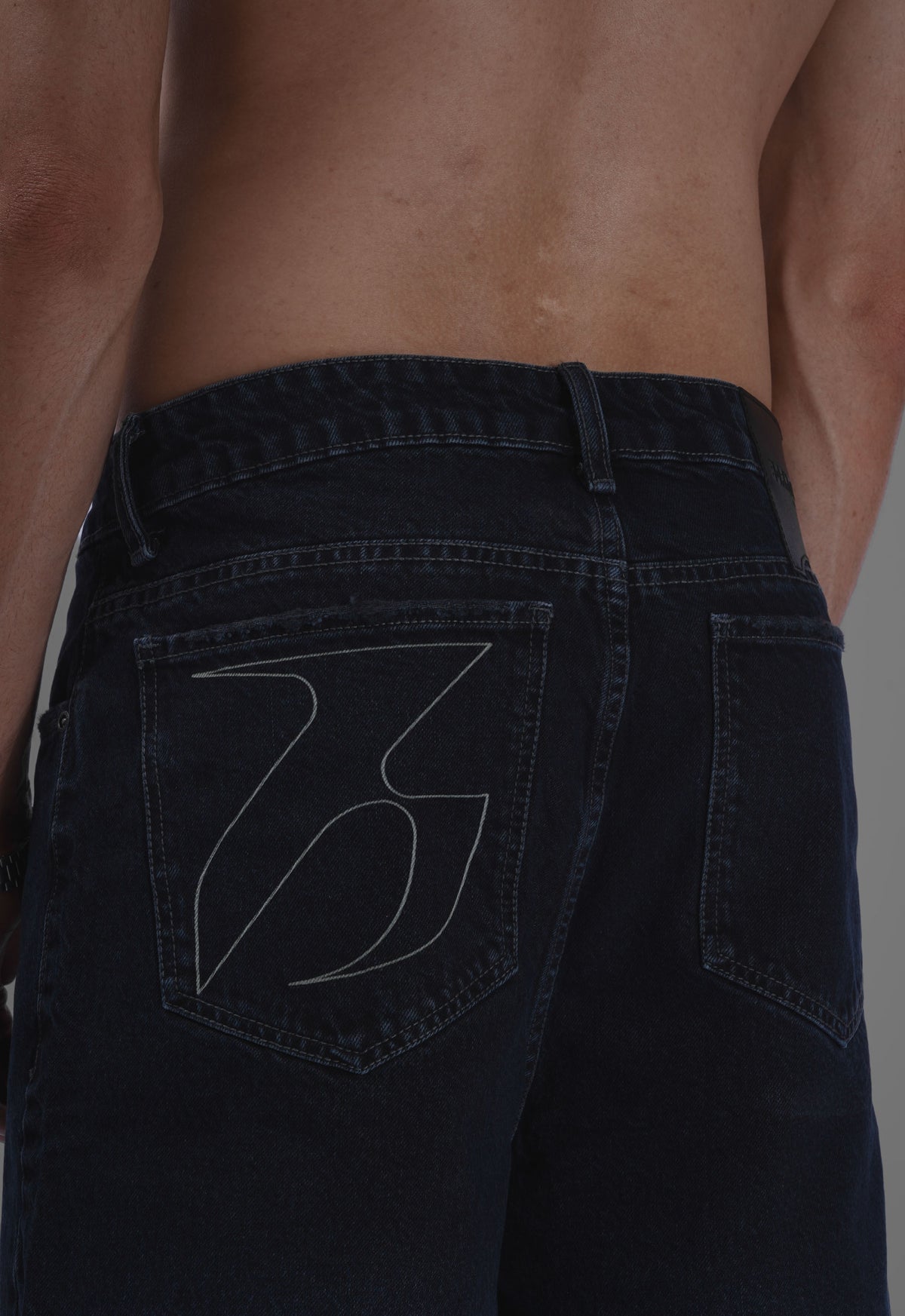 BERMUDA ULTRA DENIM CROMO DEGRADÊ