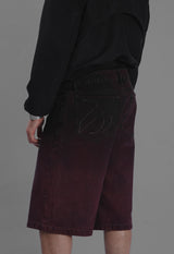 BERMUDA ULTRA DENIM BLOOD DEGRADÊ