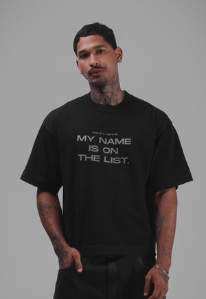 BOXY TEE THE LIST