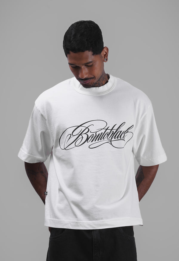 BOXY TEE SIGNATURE OFF