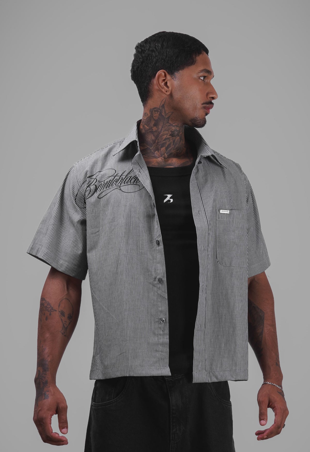 BOXY SHIRT STRIPES SIGNATURE