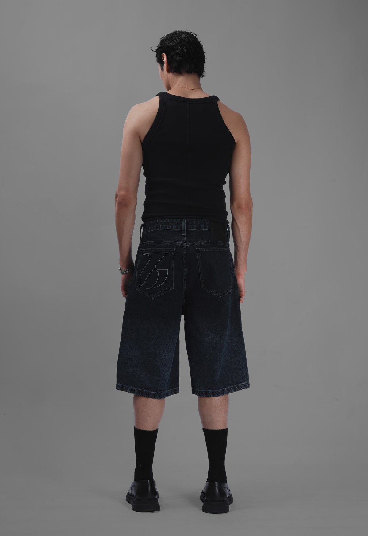 BERMUDA ULTRA DENIM CROMO DEGRADÊ