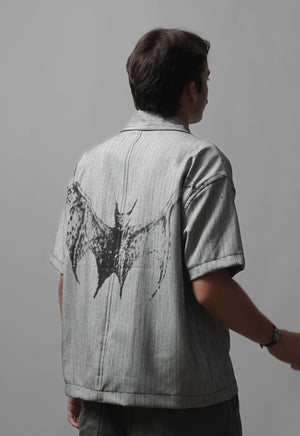CAMISA MORCEGO CINZA