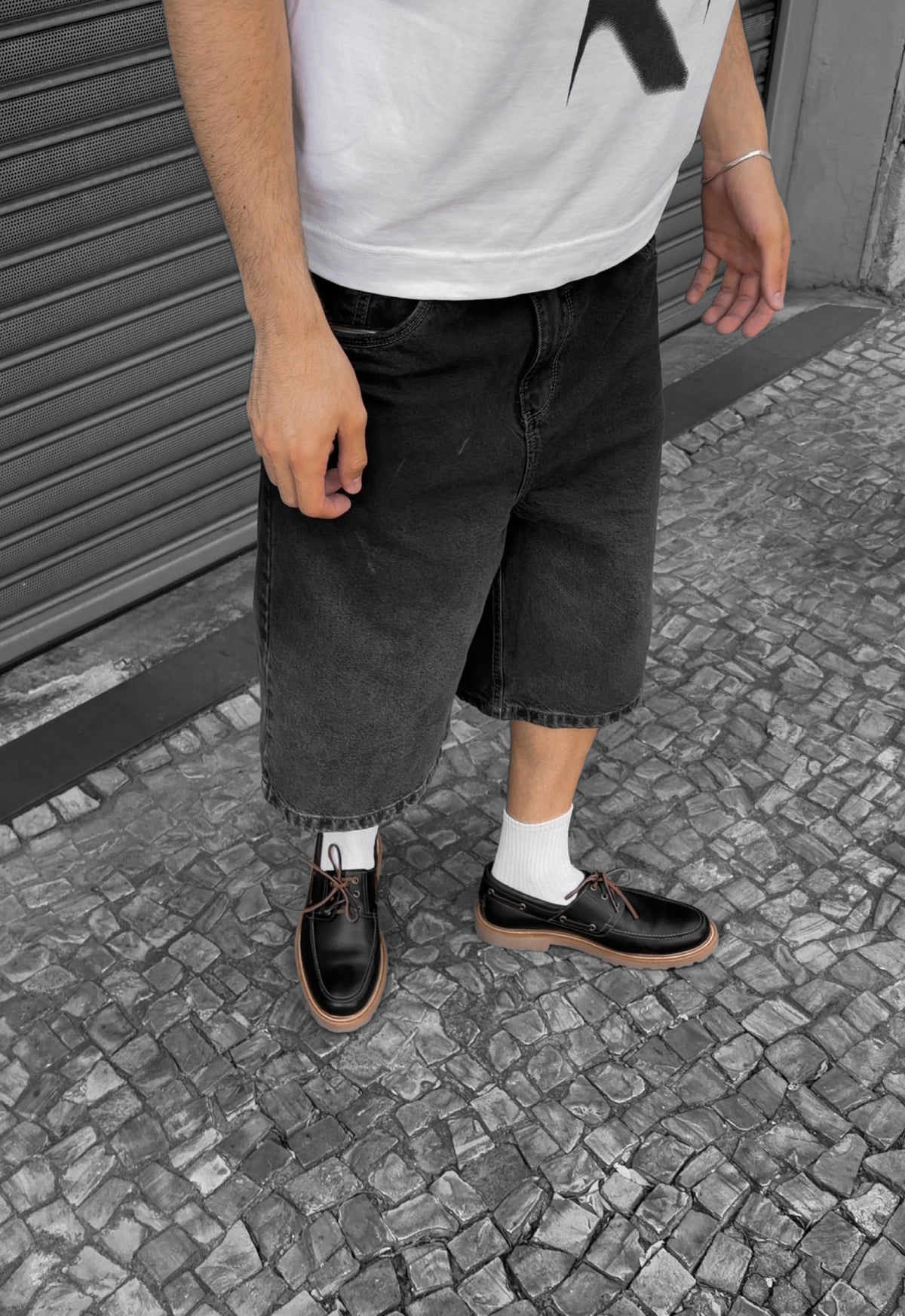 BOAT SHOE BLACK/NUT