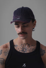 PURPLE NOISE DAD HAT BORNTOBLACK