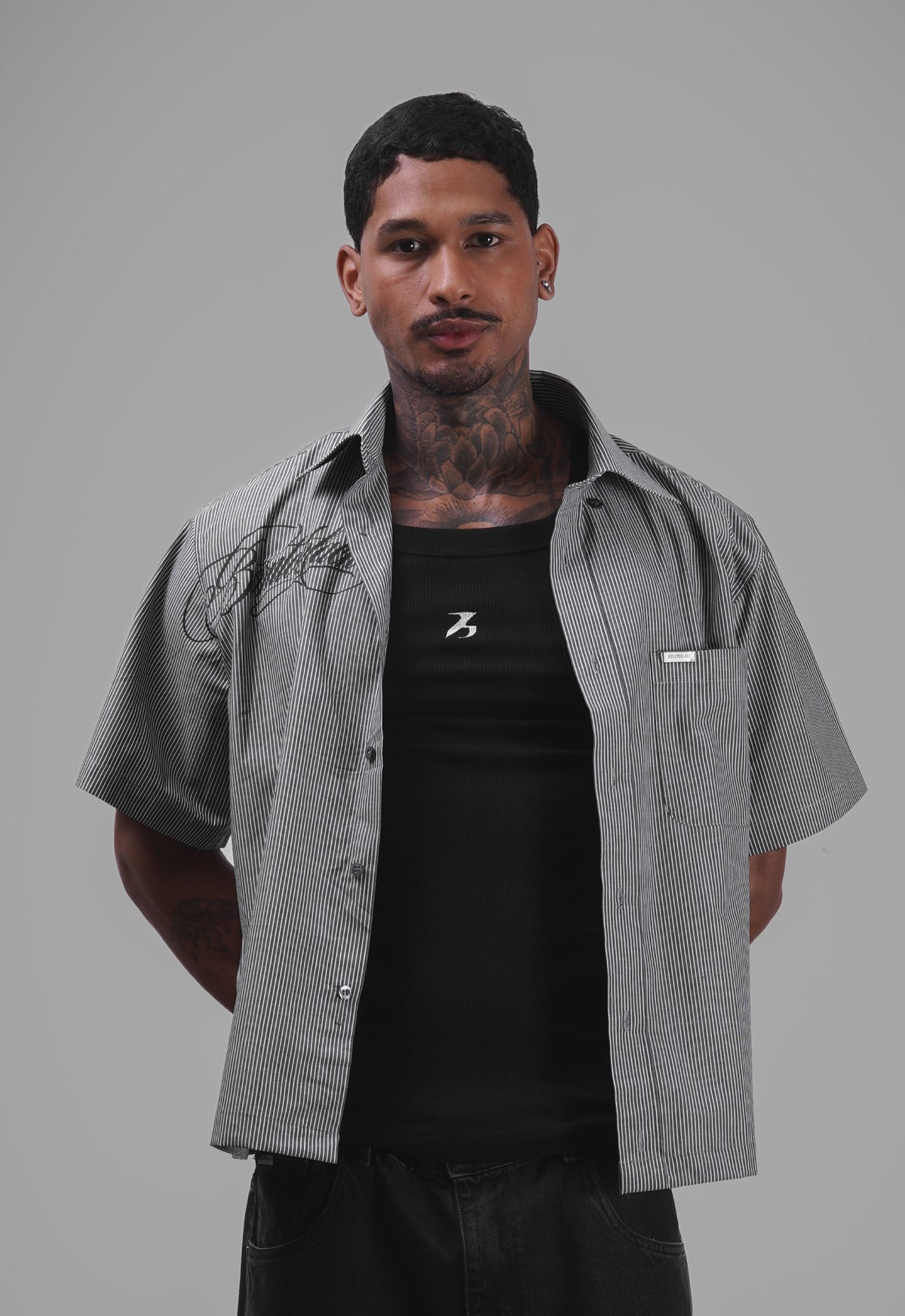 BOXY SHIRT STRIPES SIGNATURE