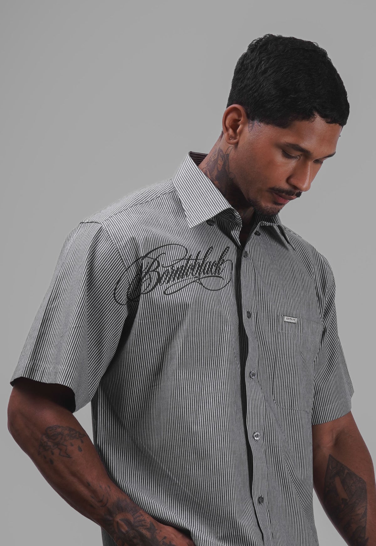 BOXY SHIRT STRIPES SIGNATURE