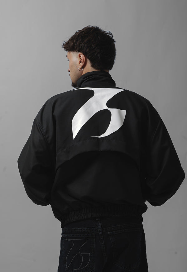 JAQUETA CORTA-VENTO TECH SYMBOL BLACK