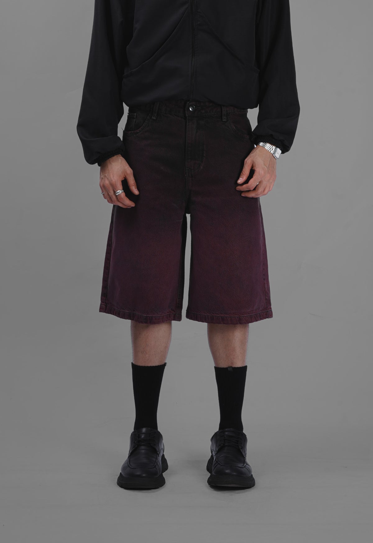 BERMUDA ULTRA DENIM BLOOD DEGRADÊ