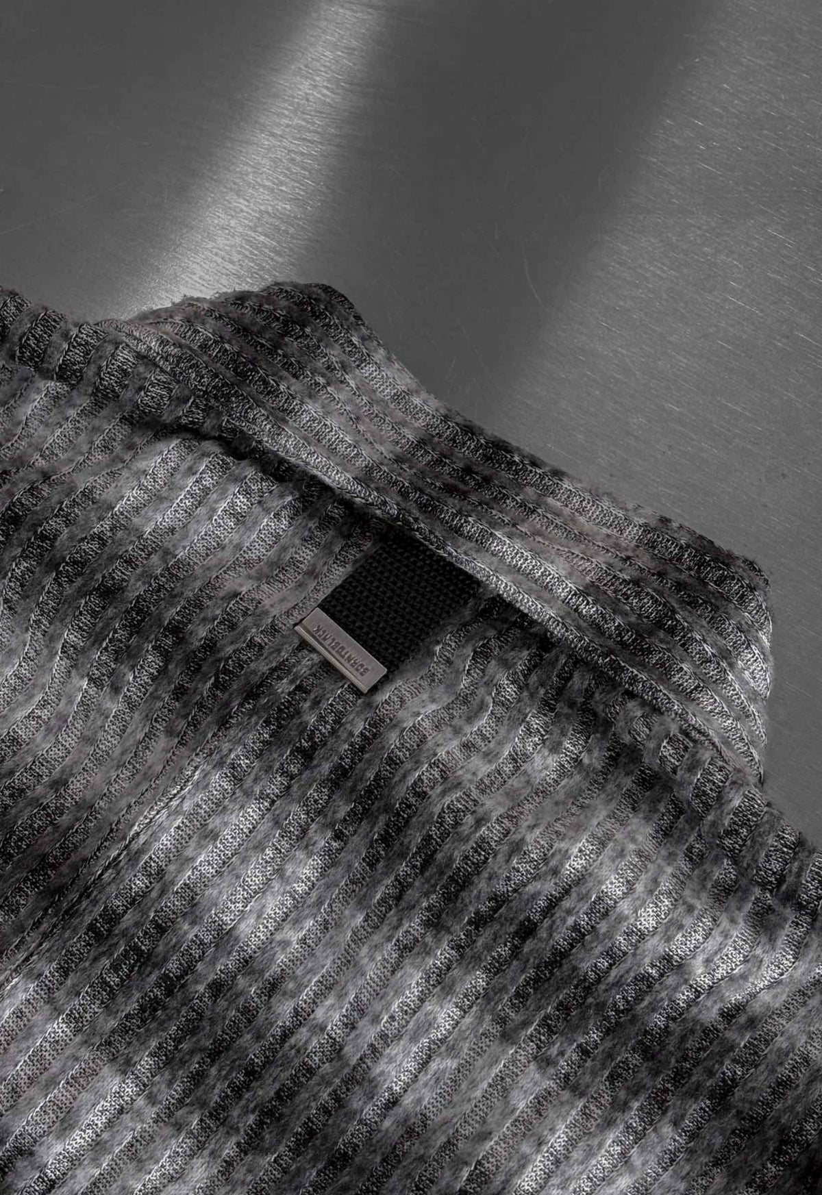 RELAXED TRICOT DEGRADÊ SMOKE