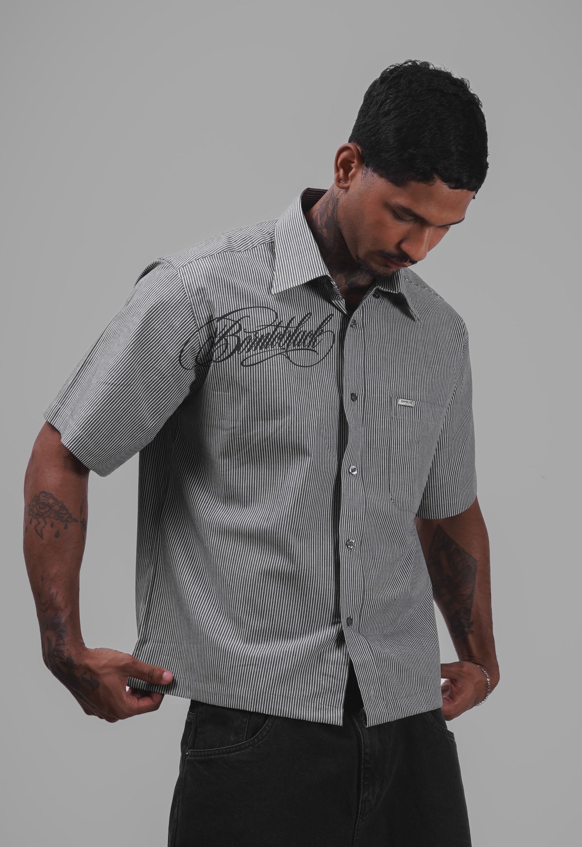 BOXY SHIRT STRIPES SIGNATURE