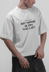 BOXY TEE THE LIST OFF