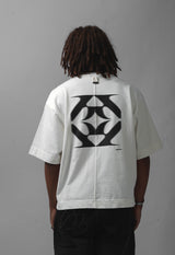BOXY TEE MONOGRAMA OFF-WHITE