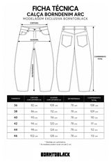 CALÇA BORNDENIM ARC ROOT
